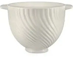 KitchenAid Keramiksch&uuml;ssel 4,7l Meringue