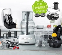 Magimix 18591EA, Magimix K&uuml;chenmaschine CS 5200 XL Chrom Matt mit Zitruspresse...