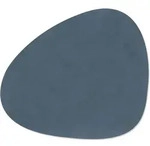 LIND DNA Table Mat Curve L 37x44 cm Nupo Dark Blue