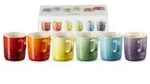 Le Creuset Becher 100 ml 6er Set Regenbogen