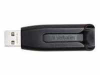 Verbatim V3 - USB 3.0-Stick 128 GB Schwarz