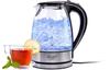 Adler AD 1225 electric kettle 1.7 L Black Stainless steel Transparent 2200 W