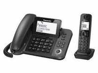 Panasonic KX-TGF310 DECT-Telefon Anrufer-Identifikation Schwarz