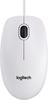B100 OPTICAL USB MOUSE FOR BUS - WHITE - BLK BOX