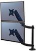 Fellowes Ergonomics arm for 2 vertical monitors - Platinum series