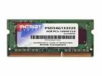 Patriot Memory 4GB DDR3 SODIMM Speichermodul 1 x 4 GB 1333 MHz