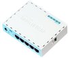 Mikrotik RB750GR3 Gigabit-Ethernet-Kabelrouter Türkis, Weiß
