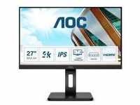 AOC P2 U27P2 LED display 68.6 cm (27") 3840 x 2160 Pixel 4K Ultra HD Schwarz
