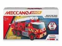 Spin Master Meccano Junior Feuerwehrauto Konstruktionsset mit Licht und Sound