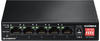Edimax ES-5104PH V2 Netzwerk-Switch Fast Ethernet (10/100) Power over (PoE) Schwarz