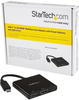 StarTech.com USB-C Multiport Adapter mit HDMI - USB 3.0 Port 60W PD Schwarz