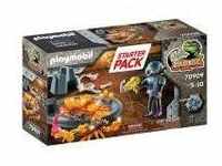 Playmobil Dinos Starter Pack Kampf gegen den Feuerskorpion