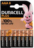 Duracell Plus 100 AAA Einwegbatterie Alkali