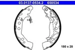 Bremsbackensatz ATE 03.0137-0534.2