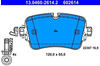 Bremsbelagsatz Scheibenbremse ATE 13.0460-2614.2 für Audi VW Q7