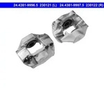 Bremssattel ATE 24.4381-9996.5 f&uuml;r Porsche 911 Targa - Festsattel 2-Kolben 38mm