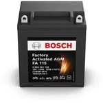 Motorradbatterie BOSCH 0 986 FA1 150 AGM 12V 12Ah 125A FA115