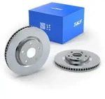 Bremsscheibe SKF VKBD (2 Stk.) 80277 V2 f&uuml;r Audi VW Seat Skoda A3