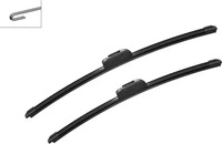BOSCH 3 397 014 187, Wischblatt BOSCH 3 397 014 187 f&uuml;r Peugeot Rover Hyundai Proton