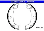Bremsbackensatz Feststellbremse ATE 03.0137-0379.2 f&uuml;r BMW 1er Z4 Roadster