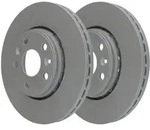 Bremsscheibe ATE 24.0126-0186.1 (2 Stk.) f&uuml;r Renault Kangoo Rapid BE Bop