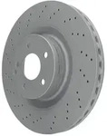 Bremsscheibe ATE 24.0132-0138.1 (2 Stk.) f&uuml;r Mercedes-Benz S