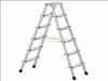 XLstep B - Stufen-Stehleiter 2x4 Stufen, 1,09m Länge, 2,5m Arbeitshöhe, leicht &