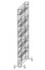 Alu-Rollgerüst PL-Höhe10,45m Länge3,00m Aluminium-Rollgerüst mit Fahrbalken*, Pl