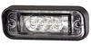 HELLA 24V LED Kennzeichenleuchte, oben, ADR/GGVS-geprüft, Rahmen schwarz,...