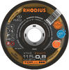 RHODIUS Extra-dünne Stahl Trennscheibe Ã ̃1 115mm B1 0,8mm -