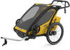 Thule Chariot Multisport Fahrradanhänger Zweisitzer spectra gelb