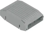 Gelbox; max. 4mm2-Klemme; ohne Verb-klemmen; Gr&ouml;&szlig;e 2; grau; 4 St&uuml;ck WAGO