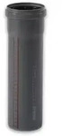 HT Safe Abflussrohr mit Steckmuffe und Gummidichtung (Ausf&uuml;hrung: DN 110 L=1000 mm)