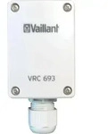 Vaillant Au&szlig;enf&uuml;hler VRC 693 Wandaufbauf&uuml;hler untere Kabeleinf&uuml;hrung