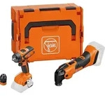 Akku-Set FEIN 18V 2-teilig, best. aus Bohrschrauber und Multimaster in