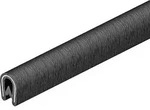 Kantenschutzband PVC schwarz KSB 2 PVC, L&auml;nge: 10m BxH: 6,5x10,0mm OBO...