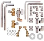 Vaillant VCW/VCI-Installationsset Austausch Altinstallation Auf-/Unterputz Rohre