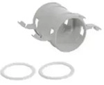 Vaillant Verbindungsmuffe f&uuml;r Luftschlauch 75/62 mm mit Dichtungen