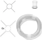 Flexrohr-Set DN110 25 m Abgassystem