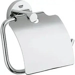 Papierrollenhalter Grohe Essentials mit Deckel chrom