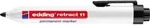 Permanentmarker retract11 Edding Strichbreite 1,5 - 3,0 mm, Rundspitze, schwarz