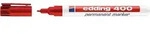 Permanentmarker 400 Edding Strichbreite 1 mm, rundspitze, rot