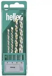 Mehrzweckbohrer-Set Heller ALLMAT &oslash;: 5/6/8/10mm mit Rundschaft