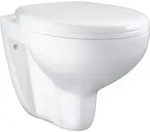 Wand-Tiefsp&uuml;l-WC Grohe Bau BxHxT: 368x363x531 mm sp&uuml;lrandlos Keramik wei&szlig;