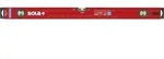 Aluminium-Wasserwaage RED M SOLA 1000mm, 3 Libellen