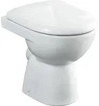 Stand-Tiefsp&uuml;l-WC Geberit Renova, Abgang waagerecht, wei&szlig;