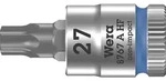 Knarreneinsatz Wera 8767 A HF Torx T27 L&auml;nge 28,0mm Antrieb 6,3mm (1/4'')