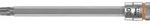 Knarreneinsatz Wera 8767 A HF Torx T30 L&auml;nge 100,0mm Antrieb 6,3mm (1/4'')