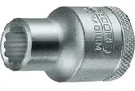 Steckschl&uuml;sseleinsatz GEDORE 1/2'' 12-kant, kurz, SW 24,0mm L&auml;nge 41,5mm