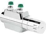Ventilhahnblock Simplex Variodesign,f&uuml;r Zweirohrsysteme, chrom